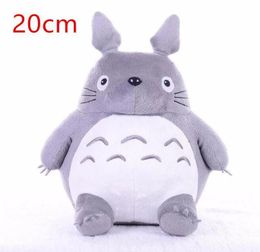 Totoro Coussin d'animaux en peluche doux mon voisin Totoro Plux Doll Toy Oreiller pour enfant Baby Birthday Christmas Gift 6 8 20cm qylm8967645