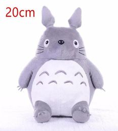 Totoro zacht knuffeldierkussen mijn buurman totoro plush poppen speelgoedkussen voor kind baby verjaardag kerstcadeau 6 8 20 cm QYLM7104738