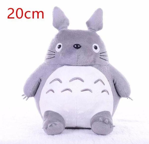 Totoro Coussin d'animaux en peluche doux mon voisin Totoro Plux Doll Toy Oreiller pour enfant Baby Birthday Christmas Gift 6 8 20cm qylm8967645