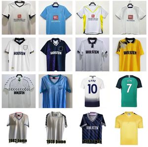 TOTTENHAM BALE GINOLA Camisetas de fútbol retro 1990 1992 1994 1998 1999 Klinsmann GASCOIGNE ANDERTON SHERINGHAM 92 94 95 06 07 08 09 CAMISETA de fútbol vintage clásica