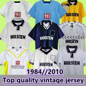 Tottenham Retro Soccer Jerseys 1983 1984 1986 06 07 08 09 Spurs Klinsmann Gascoigne Anderton Sheringham 91 92 93 94 95 95 98 1999 Klassieke vintage shirts uniformen uniformen uniformen uniformen