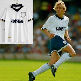 TottenhamsRetro camisetas de fútbol 1983 84 86 Spurs Klinsmann GASCOIGNE ANDERTON SHERINGHAM 1991 92 93 94 95 98 99 CAMISA vintage 2006 07 08 09 10 camiseta de fútbol clásica