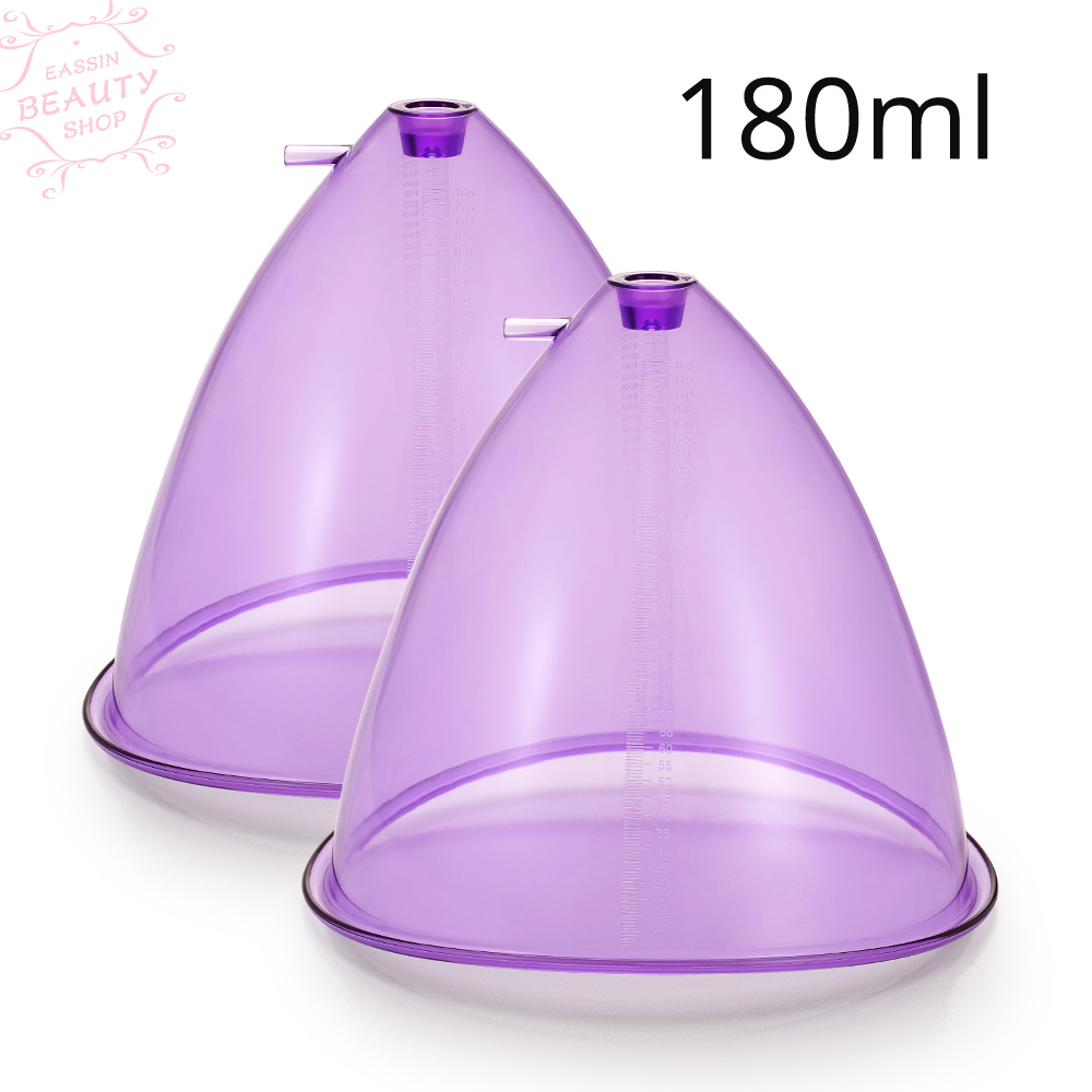 150ML 180ML Cups For Breast Enhance Butt Lifting Vacuum Pump System Lymph Detox Therapy Tightening Beauty