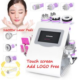 Écran tactile 9IN1 40K Unoisetion Cavitation RF Équipement Radio Fréquence Vide Photon Froid Micro Courant Laser Minceur Machine Spa