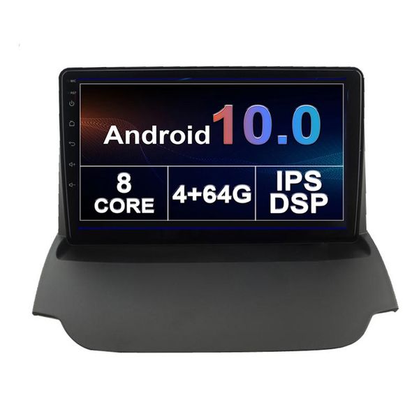 Pantalla táctil Reproductor multimedia de dvd para automóvil Navegación Gps Radio DSP incorporada Android 10 2 Din para Ford ECOSPORT 2013-2017 mirror link carplay obd tpms