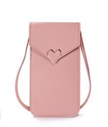 Écran tactile téléphone portable sac à main Smartphone portefeuille en cuir bandoulière sac à main femmes sac pour I pour Huawei7750272