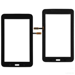 Lentille en verre pour écran tactile avec ruban adhésif pour Samsung Galaxy Tab 3 7.0 T113 Tab 4 7.0 T116 gratuit DHL
