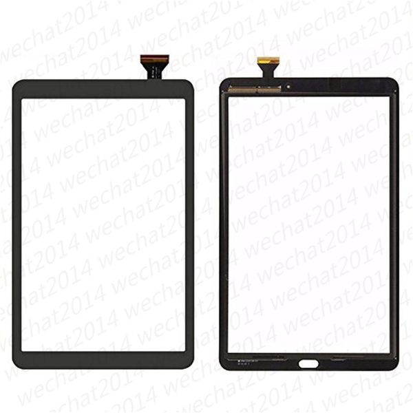 Lentille en verre de numériseur d'écran tactile avec du ruban adhésif pour Samsung Galaxy Tab A 10.1 pouces T580 gratuit DHL