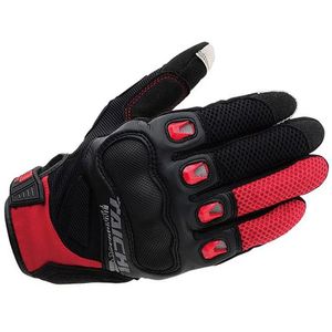 Pantalla táctil motocicleta dedo completo Caballero montar verano malla Motobike Guantes carreras Guantes Moto tamaño S M L XL