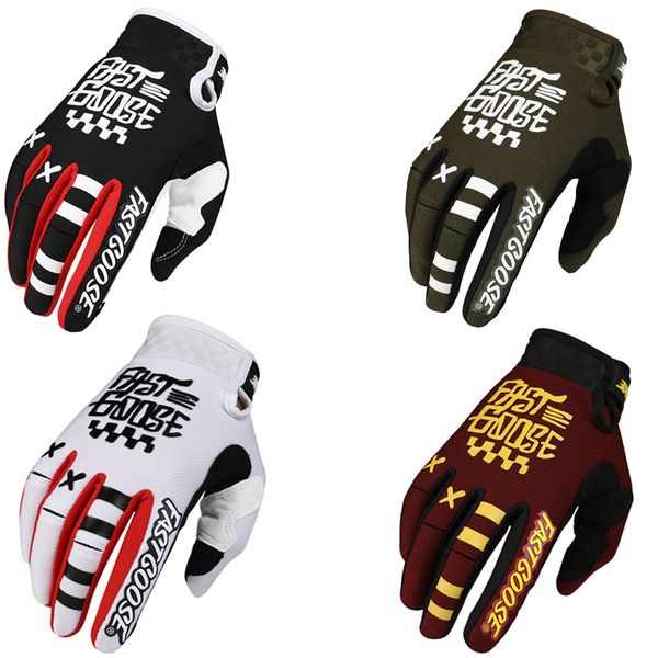 Écran tactile nouveau long doigt sports de plein air gants tout-terrain moto vélo course gants d'équitation en plein air