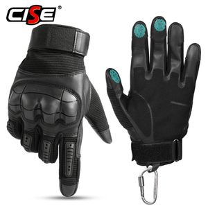 Écran tactile PU Leather Motorcycle Gants Motocross Protective Gear Motorbike Moto Bike Racing BMX Glove Finger Glove Men Femmes 231225