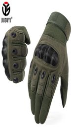 Guantes tácticos con pantalla táctil ejército Paintball tiro Airsoft combate antideslizante duro nudillo guantes de dedo completo hombres mujeres 21555158