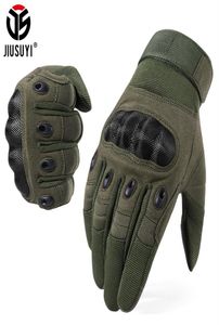 Écran tactile gants tactiques armée de pentball de pentball de tournage Airsoft Combat Antisiskid Hard Full Finger Gants Men Femmes 27763900