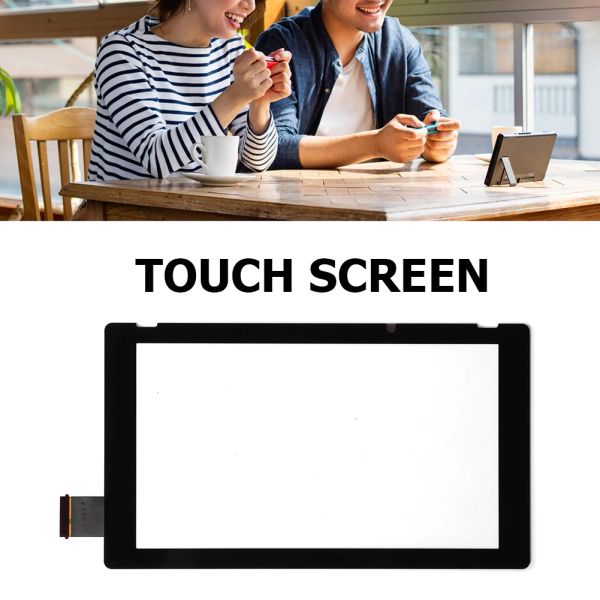 Écran tactile tactile Digitizier en verre Remplacez pour Nintendo Switch NS Contrôleur Contrôleur NS Console Affichage de l'écran tactile Affichage