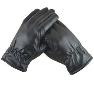 touch screen warm gloves Fashion New Hot sale Winter thermal glove Mens Leather gloves Cycling Driving Gloves pu waterproof glove