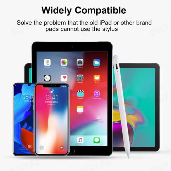 Touch Stylus Pen pour Apple Crayer 2 iPad Pro 11 12,9 Air 4 5 3 Mini 6 5 4 123 pour Samsung Huawei Xiaomi Tablet iOS Android Phone