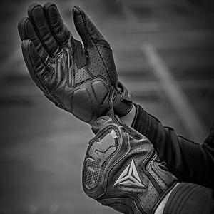 Touchscreen Ademende lederen handschoenen Motorhandschoenen Volledige vinger beschermende Gear Racing Pit Bike Riding Motor Moto Enduro Moto enduro