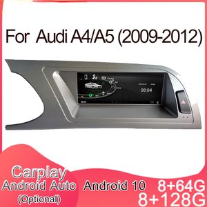 Écran tactile voiture dvd Android lecteur GPS stéréo multimédia Navi CarPlay Bluetooth pour Audi A4/A5 MMI 2G 3G adaptateur