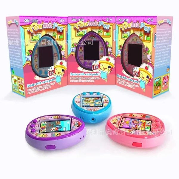 Toumapet Pograph Virtual Pet Machine WeChat Interaction Faire des amis USB Charge Electronic Pets Game Conso 240429