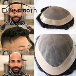 Toupees toupees mannelijke haarprothese mono natuurlijke mannen haarstukken 100% menselijke mannen toupee natuurlijk haarvervangingssysteem menselijk haart teint