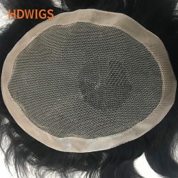 Toupetjes Golf Mannelijke Toupetje Echt haar Zwitserse kant NPU Voor heren Echt haar Prothese 100% Indian Remy-haarstukje Natuurlijk haarsysteem Prothetisch