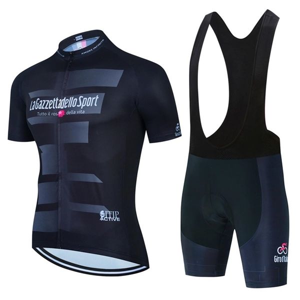 Tour d'Italie maillot de cyclisme ensembles vêtements pour hommes été à manches courtes combinaison de vélo VTT à séchage rapide Ropa Ciclismo estivo 220301