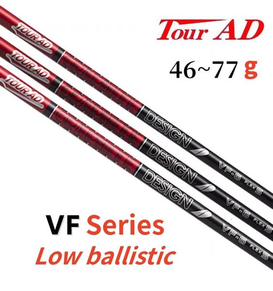 Tourad VF Red Golf Drivers Shaft and Fairway Wood Arbre en carbone Club Club Flex 5R 5S 5SR 6R 6SR 6S 240428