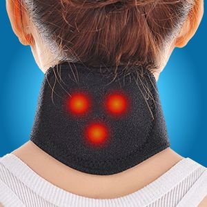 Tourmaline Magnetic Therapy Neck Massager Cervical Vertebra Protection Spontaneous Heating Belt Body Massager