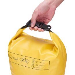 Sack de sable de corde remorque 2 en 1 Ancre de sable imperméable Sac de quai de sac sèche pour le kayak, le jet ski, l'aviron, les petits bateaux