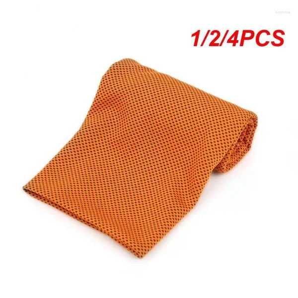 Toalla 1/2/4pcs deportivo al aire libre hielo rápido enfriamiento instantáneos toallas de secado de microfibra rápida gimnasio de yoga gimnasio