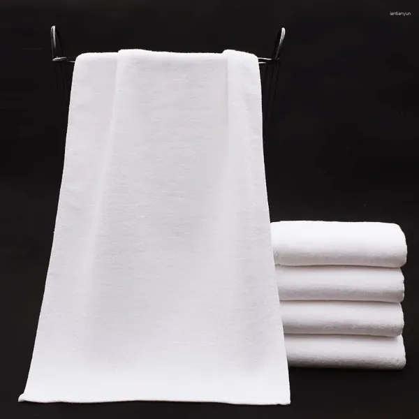 Serviette 1 pièces bonne qualité blanc visage El serviettes à main cuisine Restaurant maternelle coton Salon de beauté