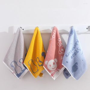 Handdoek 1 stc 25x50cm katoen dikker zachte kinderen handgezicht cartoon dier patroon badkamer washandje