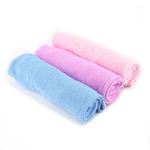 Serviette 1 PC 3 Couleurs Utile Microfibre Bain Séchage Rapide Cheveux Séchage Magique Turban Wrap Bonnet De Bain 1