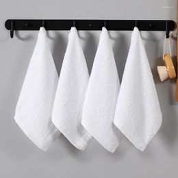 Handdoek 1Pc 30x30cm Vierkant Wit Zacht Badstof Katoen Absorberend Huis Keuken Multifunctionele Reinigingshand
