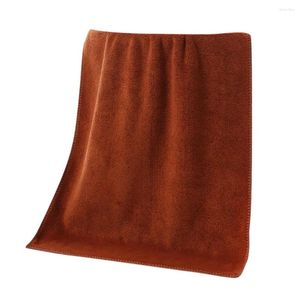 Serviette de bain absorbante en Fiber super fine, 1 pièce, douce, confortable, séchage rapide, bain, sport, voyage, ne se décolore pas, 30x70cm