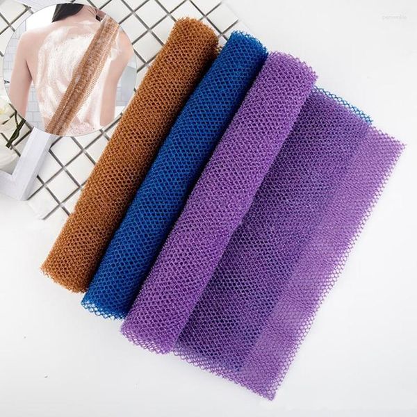 Serviette 1pcs Africain Net Sponge Exfoliant Corps Scrubing Wash Washicloth