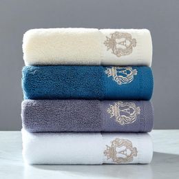 Handdoek 2021 Hoogwaardige katoenen set bad en gezicht kan enkele keuze badkamer reizen sport sterke waterabsorptie