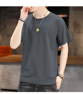 Serviette 2021 hommes été coton t-shirts couleur unie manches courtes garçon blanc T-shirt respirant vêtements Style Simple Shorts