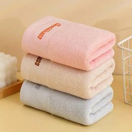 Handdoek 2 stks jacquard weef katoen verdikt snel absorberende zachte droge gezicht badkamer el reisvoorziening