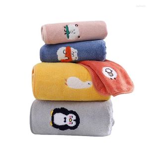 Serviette 2pcs / set Bath Set Coral Fleece Absorbant Hair Face Face Hands Mays Velvet Bathroom Towels Beach