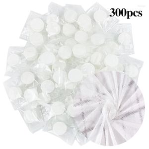 Serviette 300pcs Mini Compressé Voyage Portable Coin Tissu Serviettes Magiques Coton Beauté Lingettes