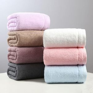 Handdoek 35x75cm/70x140 cm katoenbad volwassen zacht absorberende handdoeken badkamer sets grote strand luxe el spa voor hometowel