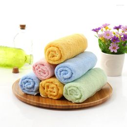 Handdoek 5 pc's/set bamboe vezel gezicht 30x60 cm zachte snelle drogende handdoeken voor badkamer keukenhuis reinigingsbenodigdheden