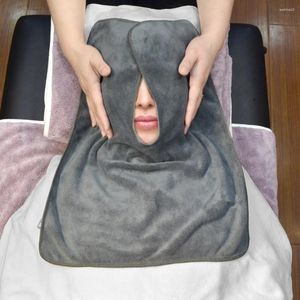 Handdoek 50x40cm Super zachte koraal fluweel gezichtsspa massagesalonmasker