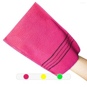 Handdoek 5 Stuks Dubbel Koreaans Italië Aziatisch Exfoliërend Bad Washandje Body Scrub Douche Zachte Handdoeken Draagbaar Voor Volwassenen Grofkorrelige Borstel