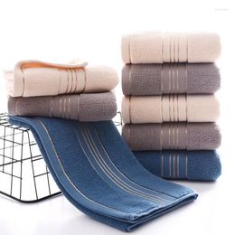 Towel 6 Colors Japanese Pure Cotton Super Absorbent Thick Soft Large Face For Adults Quick-Dry Thicken
