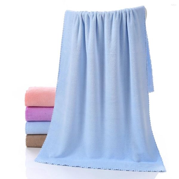 Serviette de bain à séchage rapide, grande taille, pour la maison, Massage, plage, peignoir doux, Salon de beauté, drap de lit à la vapeur, 70x140cm