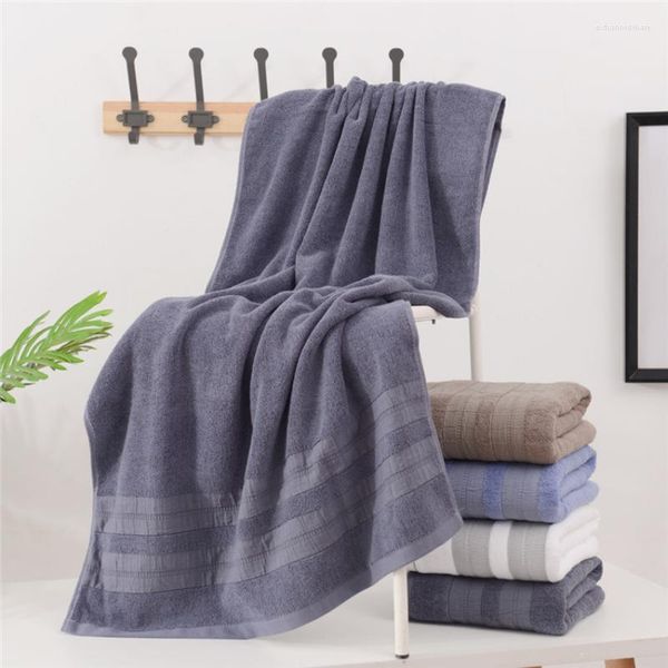Serviette 70x140cm serviettes de bain en coton turc luxe El ménage nettoyage quotidien épais feuille douce plage pour le bain à la maison