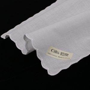 Handdoek A011 Witte premium katoenen kanten zakdoeken 12 stuks blanco gehaakte zakdoeken voor dames dames huwelijkscadeau 230909