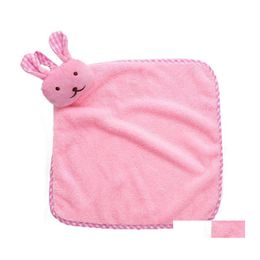 Serviette Absorbante Enfants Main Coral Veet Serviettes Suspendues Séchage Rapide Chiffon Doux Fournitures De Salle De Bains Gant De Toilette Accessoires De Cuisine 30X30Cm D Otaos